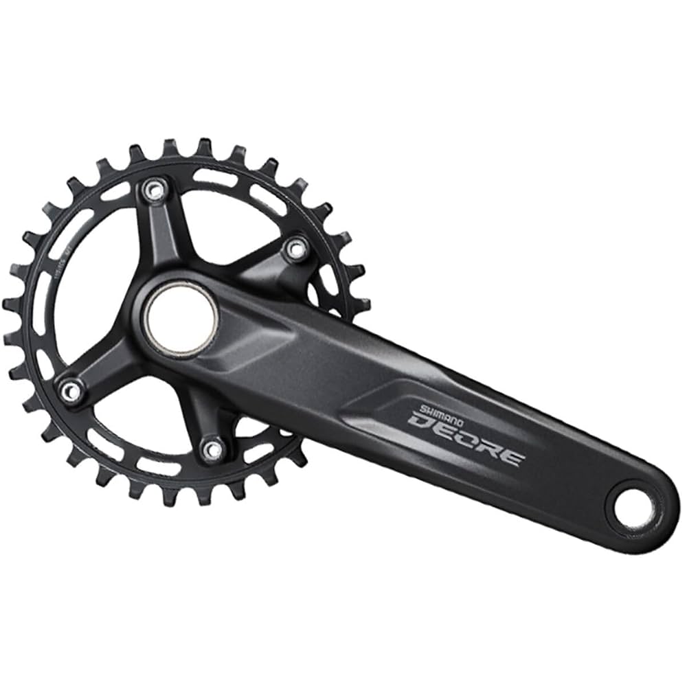 SHIMANO 「シマノ」 DEORE FC-M5100 クランク Amazon | シマノ Deore Fc-M5100 クランクセット ブラック 170Mm